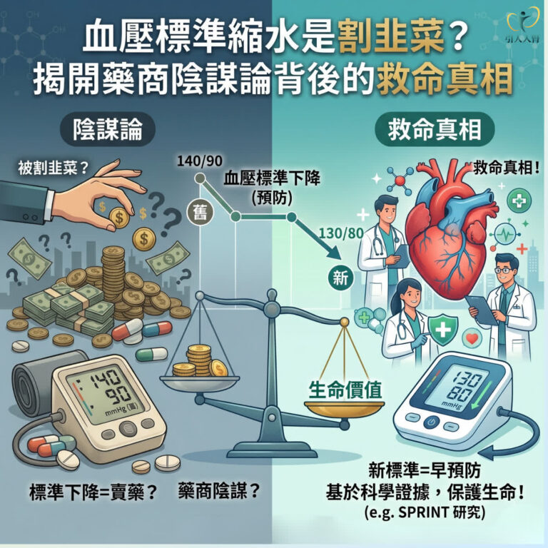 EP.249 血壓 130 是藥商陰謀嗎?SPRINT 研究告訴你下修標準的救命理由