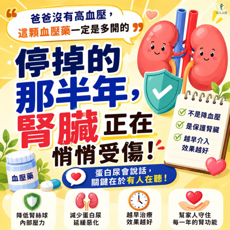 EP.260 蛋白尿為什麼要吃血壓藥?血壓正常也該吃的真正理由